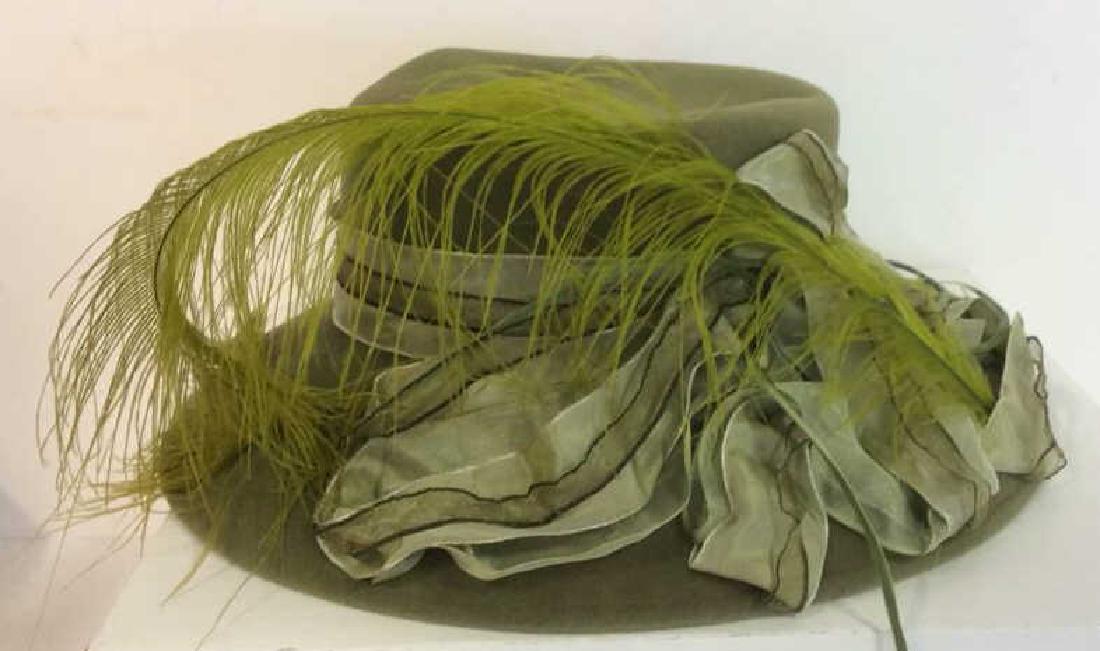Rivka Millinery Ladies Fashion Hat w Featherys (1 of 9)