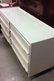 Mid Century Modern White Toned Dresser - 2