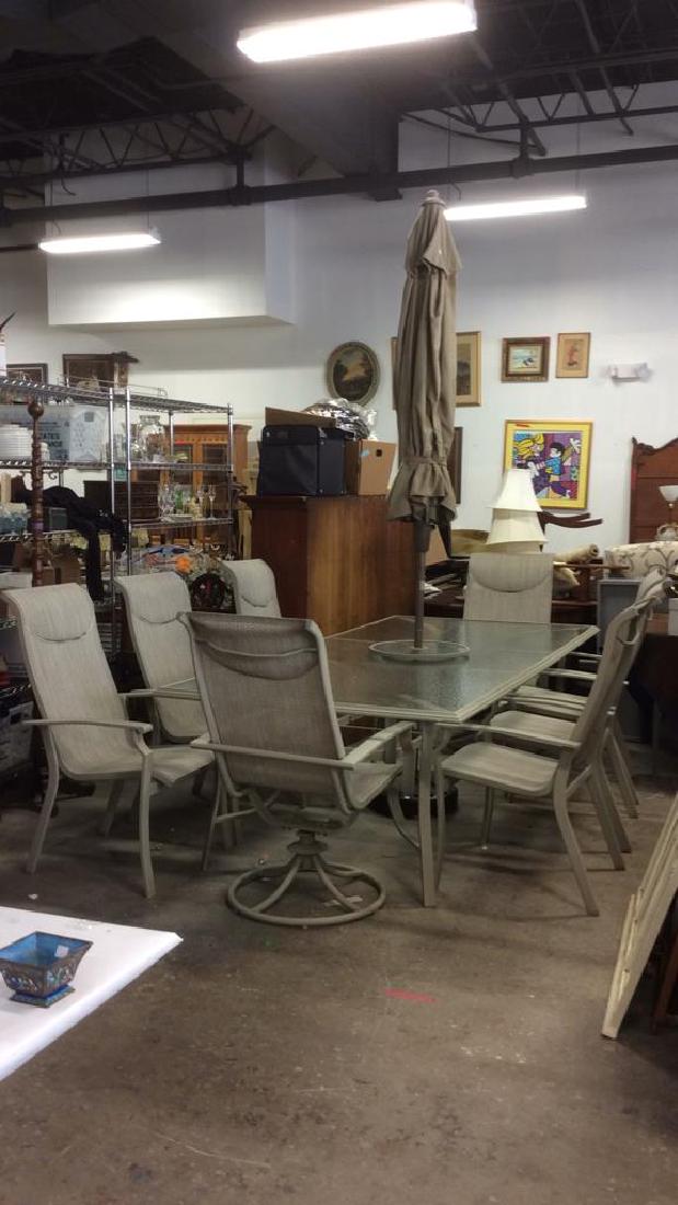 Lot 10 Outdoor Furniture Patio Set Fortunoffs (1 of 10)