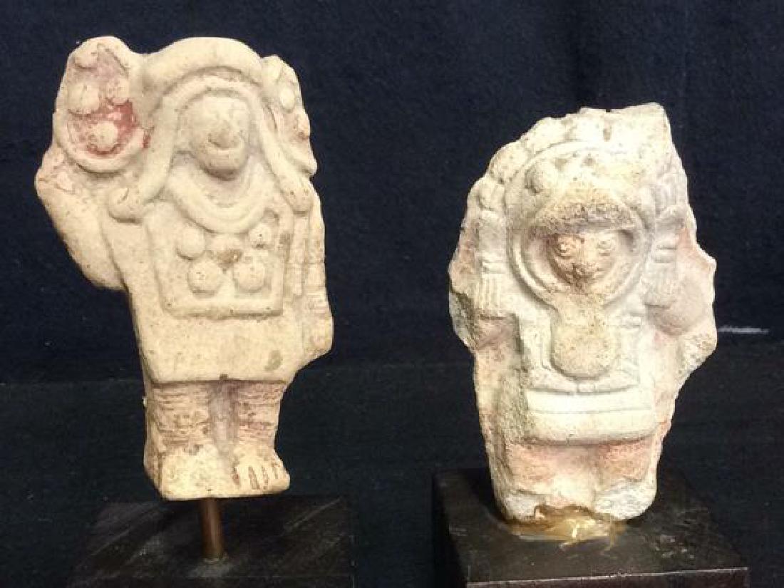 Lot 2 Stone Carving Figural Pre-Columbian Style (1 of 10)
