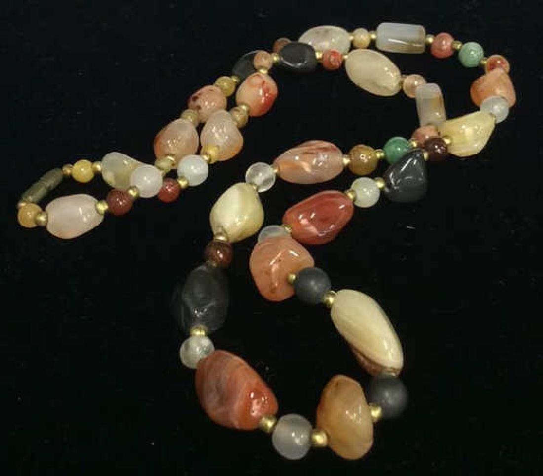 Natural Stone Beaded Necklace (1 of 7)