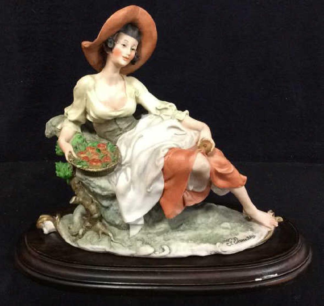 G. ARMANI Italian Porcelain Statuette Female (1 of 8)