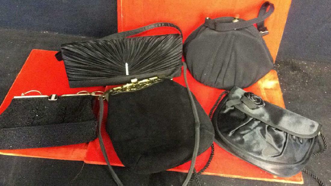 Group 5 Black Evening Bags Purses (1 of 10)