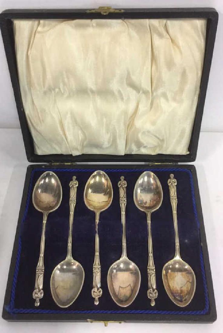 Lot 6 Vintage Silver Plate Monk Spoons EPNS Apr 04, 2018 The