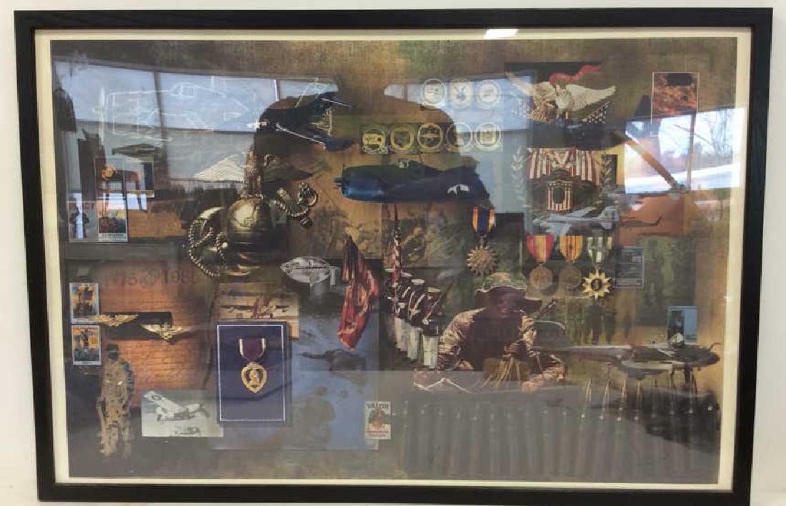 Framed Marine Collage Poster (1 of 7)