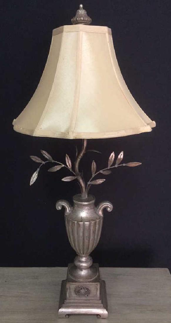 Grecian Style Trophy Table Lamp Leaf Forms (1 of 7)