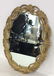 Carved Open Leaf Framed Mirror