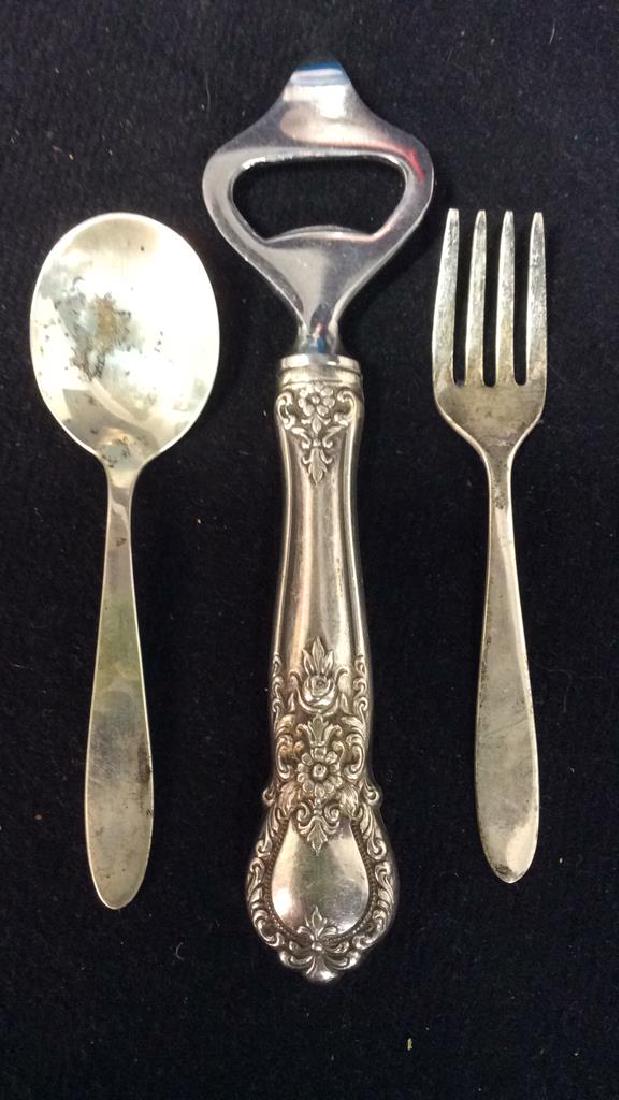 Lot 3 Sterling Tabletop Accessories (1 of 10)