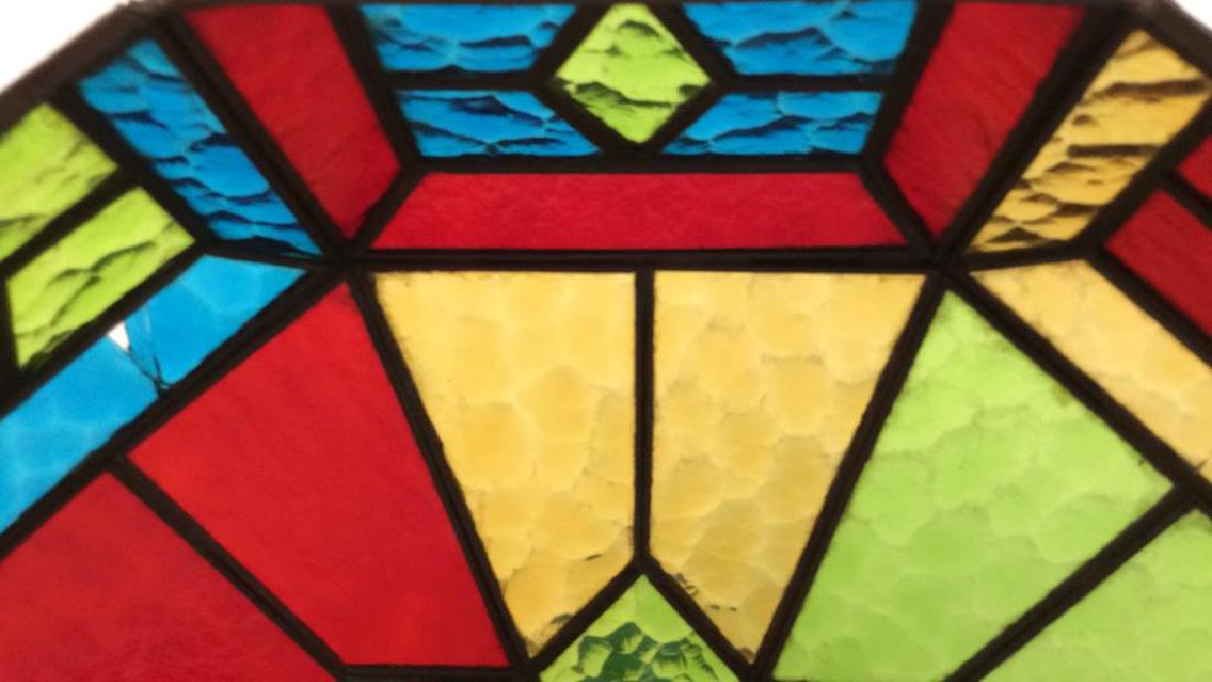 Tiffany Style Glass Mosaic Light Fixture (1 of 10)