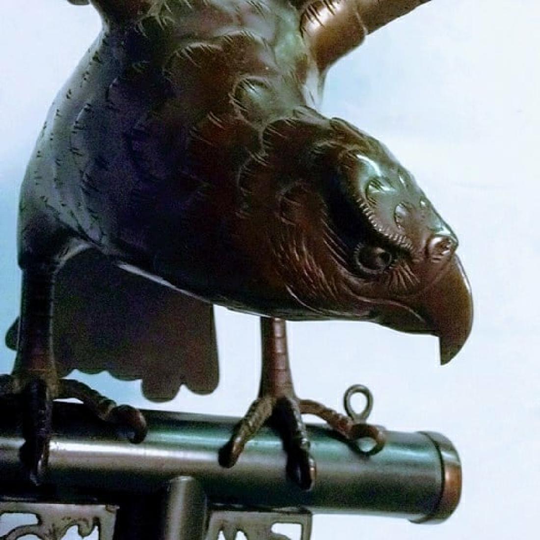 Japanese Bronze Taka Meijiera Ca 1868-1911 (1 of 11)