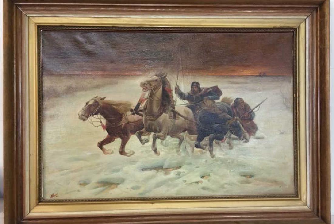 B. Cmup Signed Oil Painting on Canvas (1 of 11)