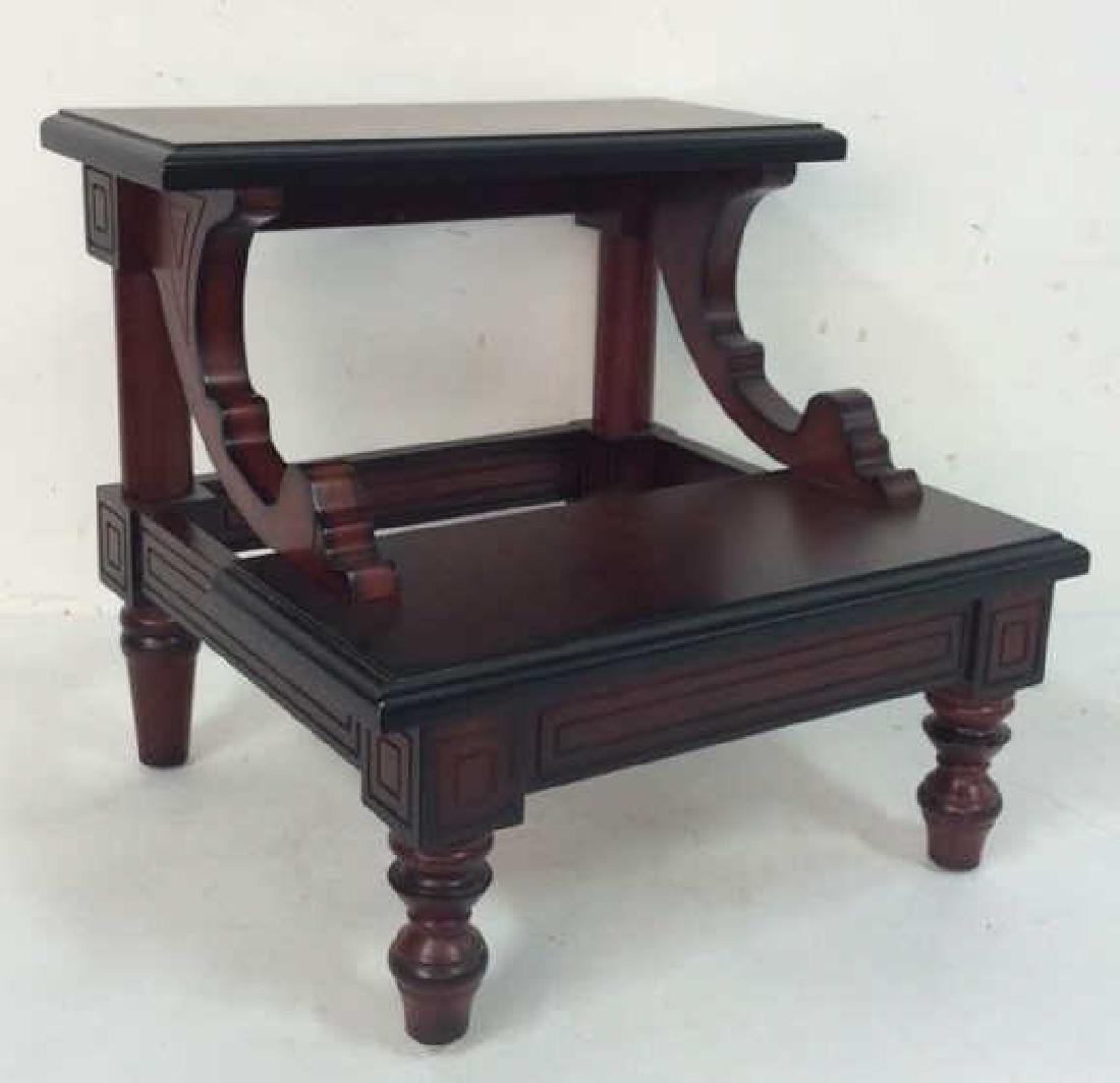 Bombay Company Mahogany Library Steps (1 of 9)