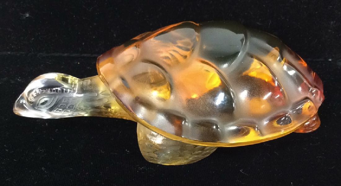 LAILIQUE France Art Glass Crystal Sea Turtle (1 of 8)