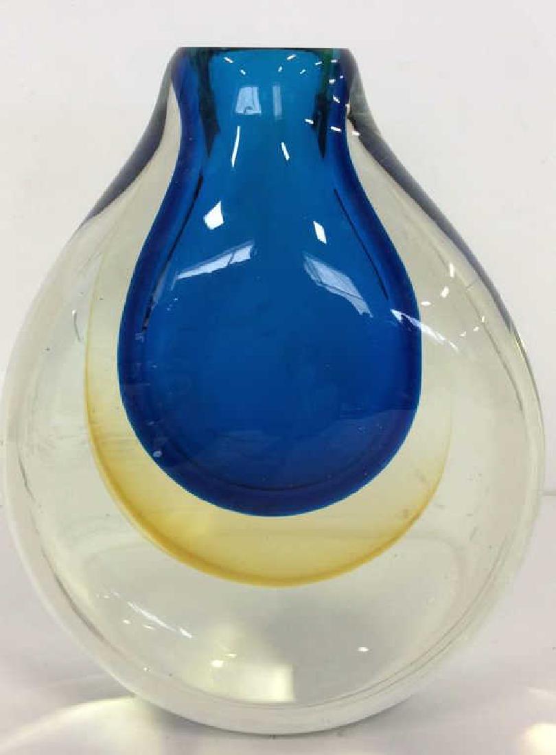 Vintage Midcentury Murano Sommerso Vase (1 of 8)