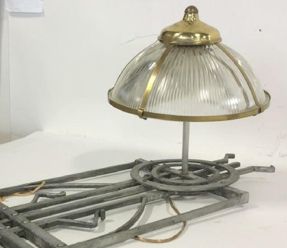 Artist Made Unique Metal Ceiling Light (1 of 9)
