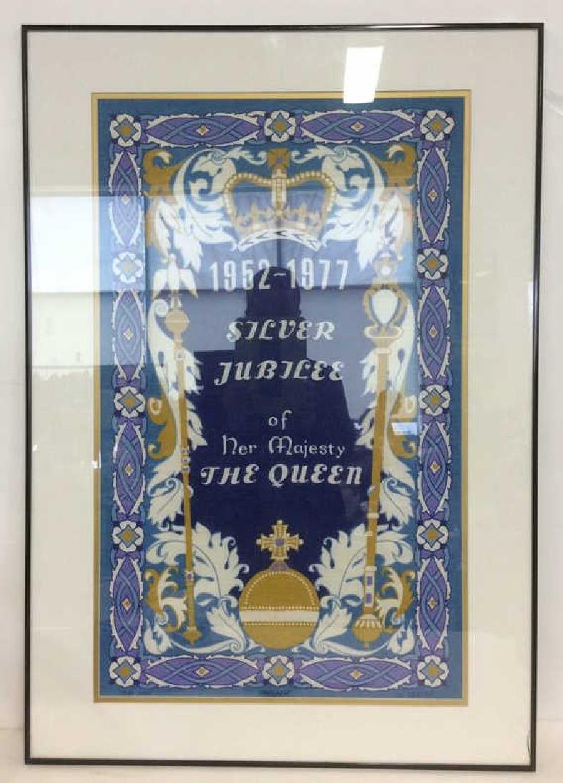 Silver Jubilee Majesty Queen Linen Poster (1 of 9)