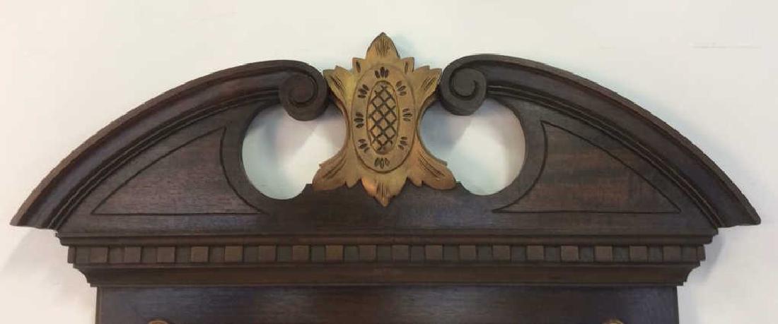 Carved Wooden Frame Wall Mirror (1 of 10)