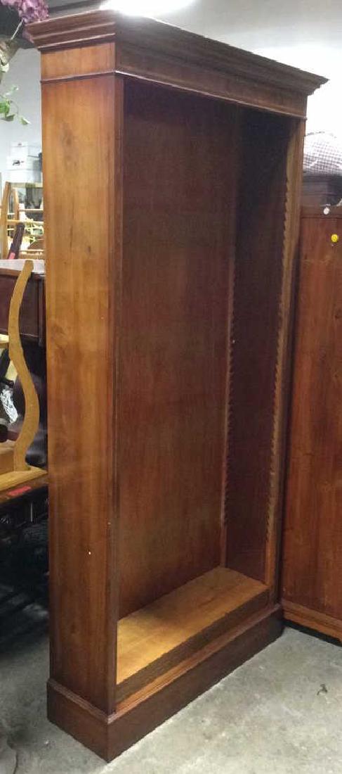 4 Shelf Wooden Bookshelf w Crown Molding Banding (1 of 10)