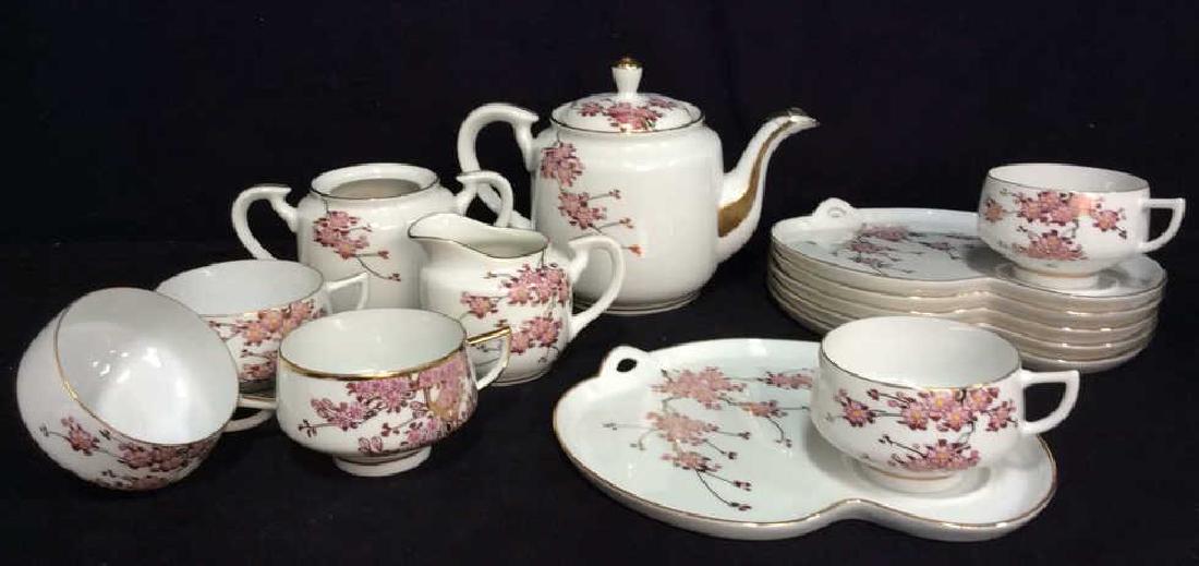 Set 14 KOSHIDA Japanese Handpainted Tea Set (1 of 10)