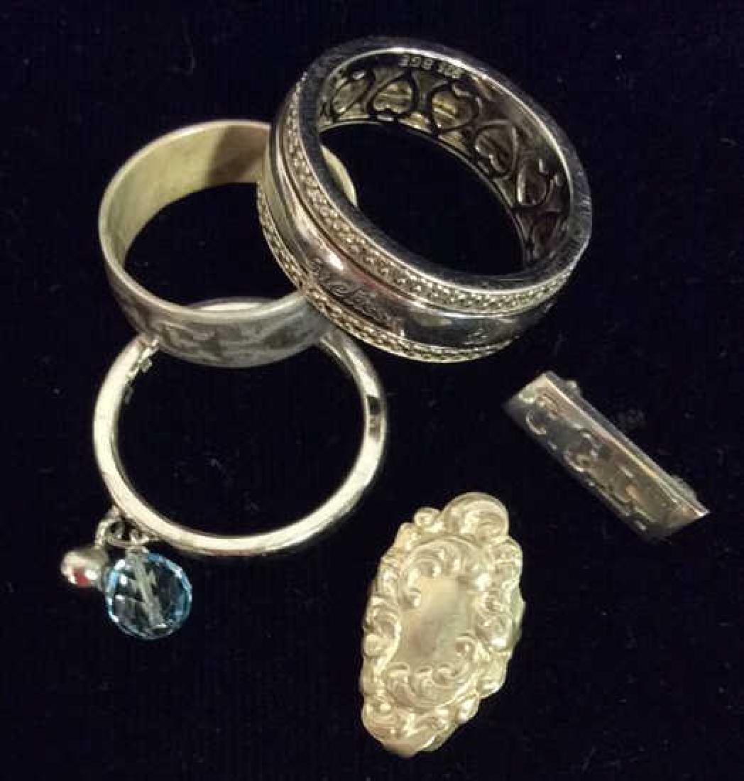 Lot 5 Assorted Sterling Silver Jewelry (1 of 11)