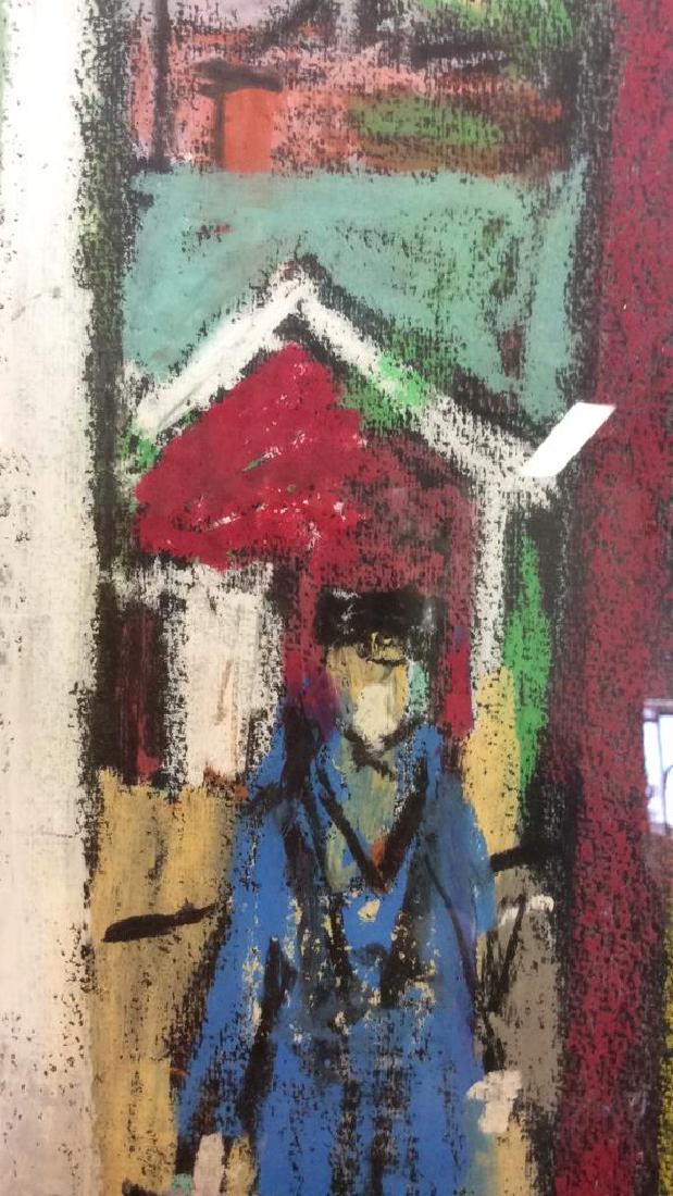 Signed Abstract Impressionist Framed Painting (1 of 8)