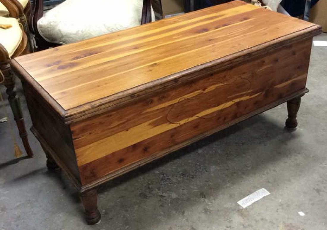 Knotty pine cedar on sale chest