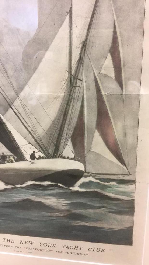 Editorial Nautical Print Of L.A. Shafer Drawing (1 of 10)