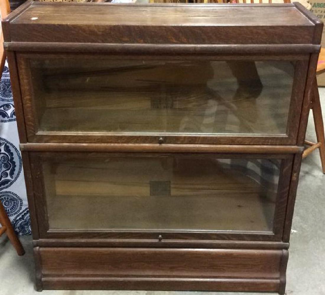 GLOBE WERNIEKE CO 2 Level Barrister Bookcase (1 of 10)