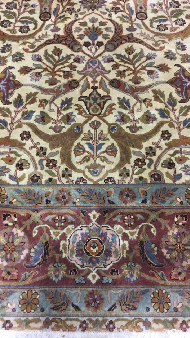 Blue, Beige, And Rust Toned Oriental Carpet (1 of 10)
