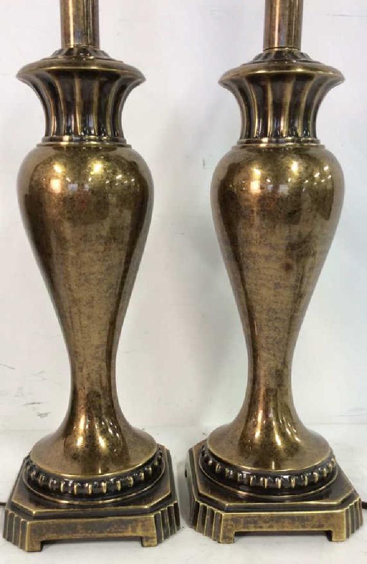 Pair QUOIZEL Gold Toned Brass Lamp (1 of 10)