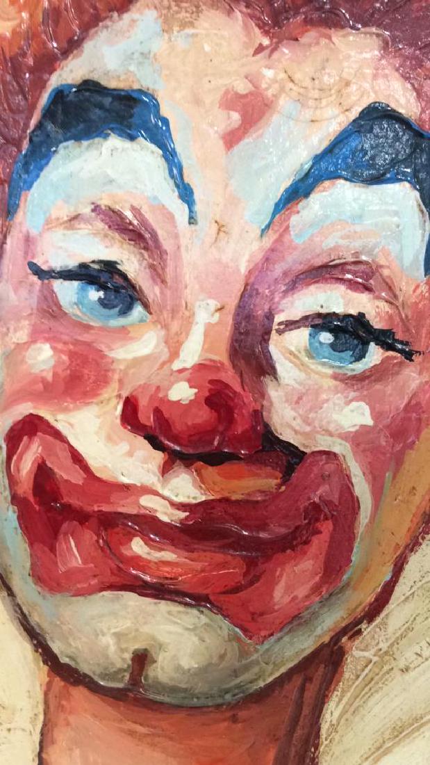 PEDROS Framed Clown Painting On Canvas (1 of 10)