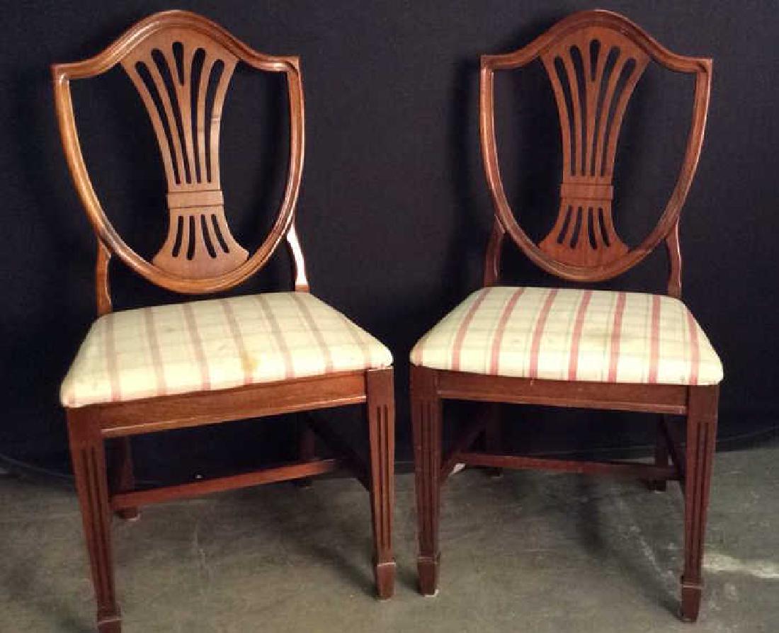 Pair Of Statesville Ross Shield Back Side Chairs (1 of 9)