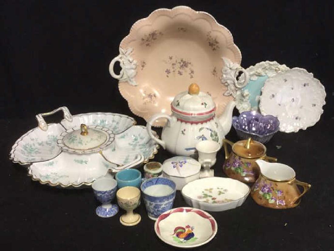 Group Lot Assorted Table Top Porcelains (1 of 10)