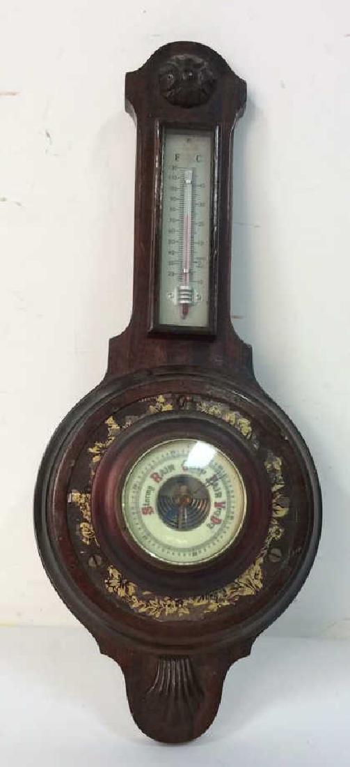 Vintage Wall Hanging Barometer (1 of 7)