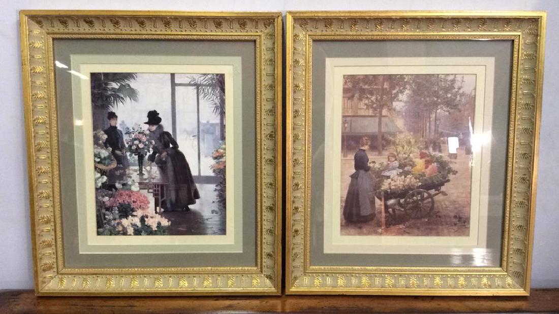 Lot 2 VICTOR GILBERT Gilt Framed Prints (1 of 11)