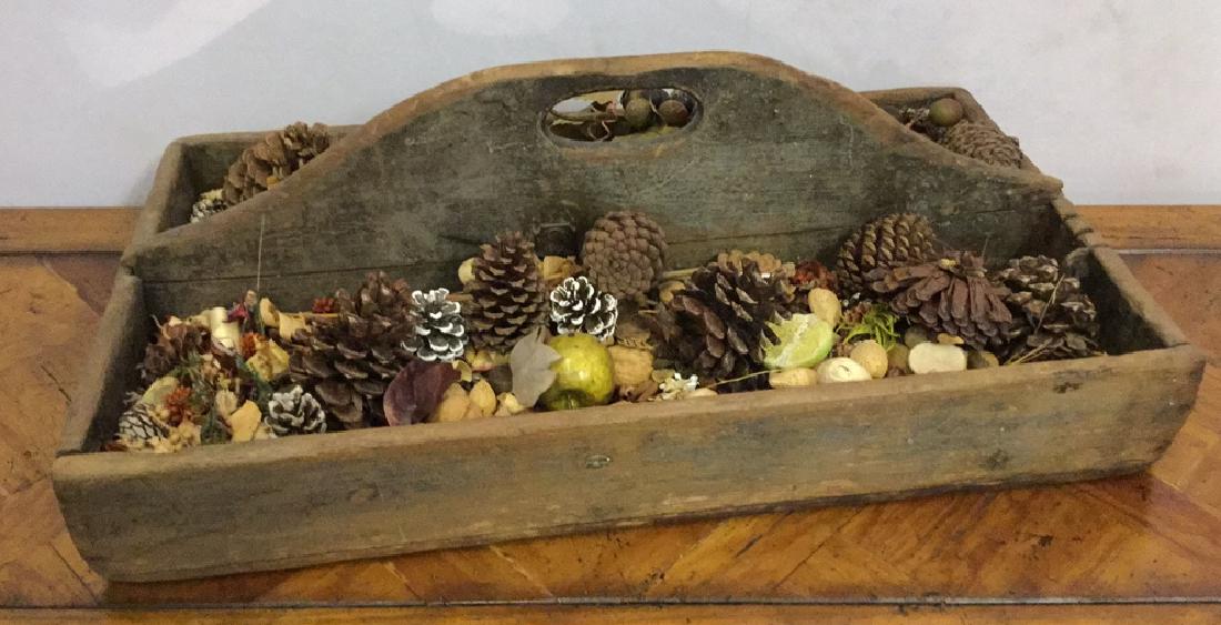 Vintage Decorative Wooden Tray (1 of 5)