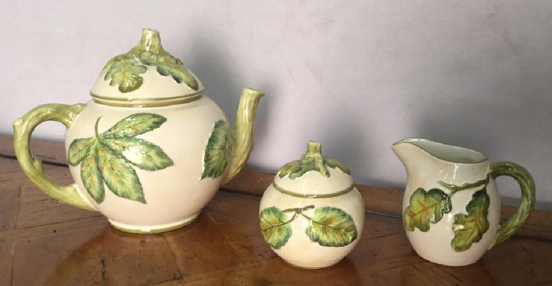 Lot 3 Italian Ceramic Tea Set Mariposa (1 of 9)