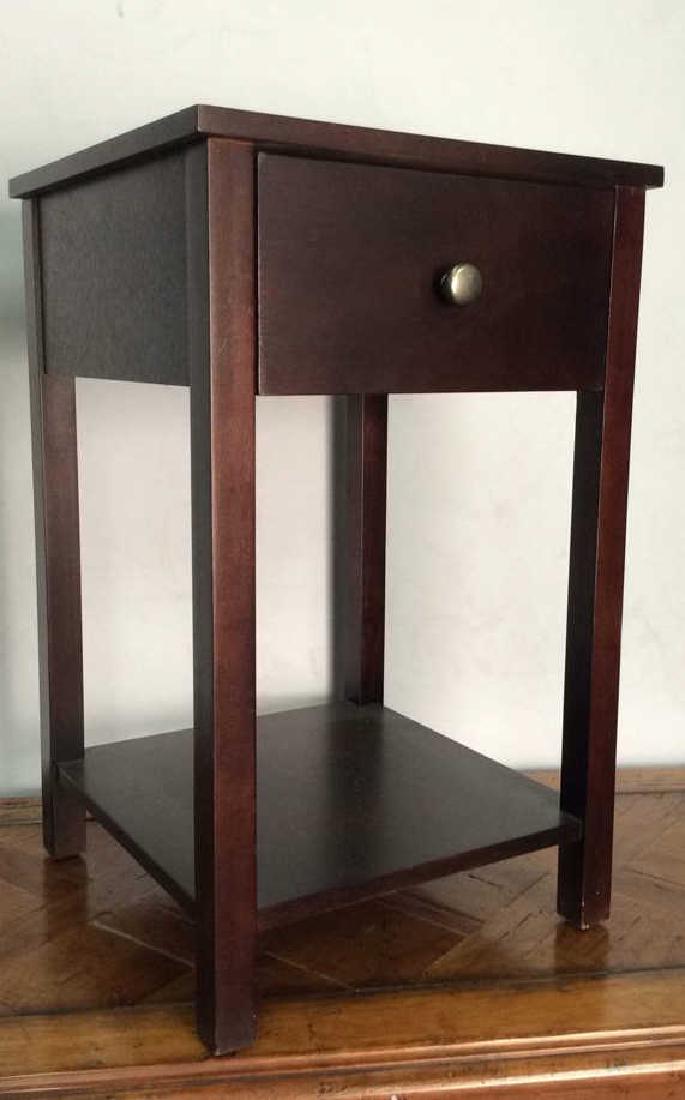 Wooden Side Table W Drawer (1 of 7)