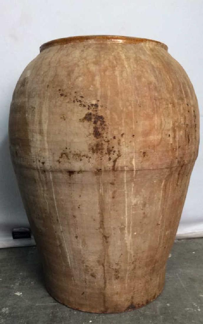 Light Terra Cotta Toned Ceramic Planter (1 of 5)