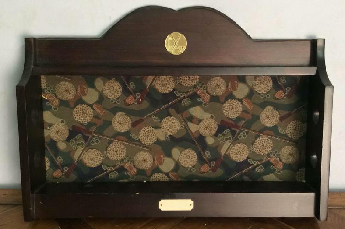 Carved Wooden Golf Ball Display Shelf (1 of 7)