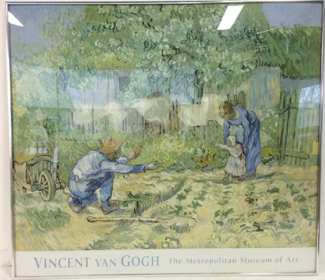Vincent Van Gogh Framed Exhibition Poster (1 of 7)