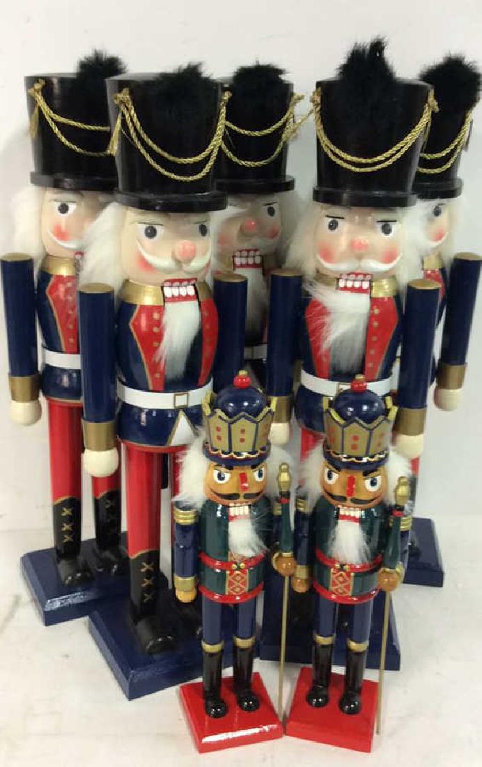 Lot 7 Assorted Painted Wood Nutcrackers (1 of 9)