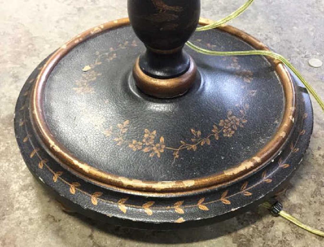 Black and Copper Bird Decorated Floor Lamp (1 of 12)