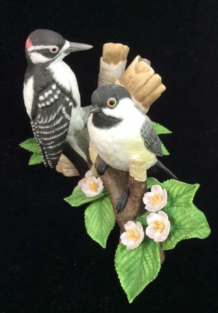 LENOX Fine Porcelain Chickadee&Woodpecker Figurals (1 of 9)