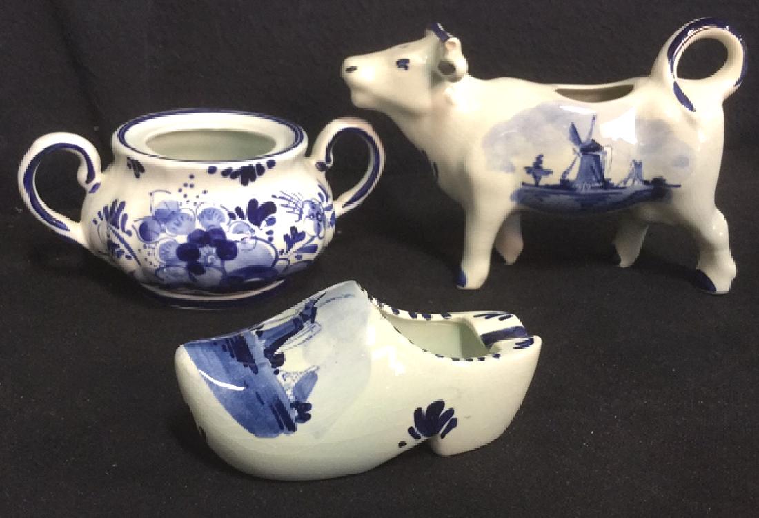 A lot 3 Mixed Lot Of Delft Blue (1 of 10)