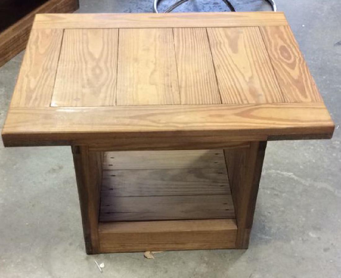 Pine Wood SideTable (1 of 6)