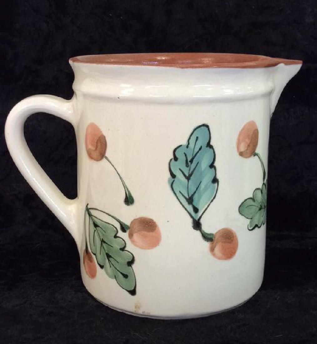 Hand Painted Hungarian Ceramic Pitcher (1 of 8)
