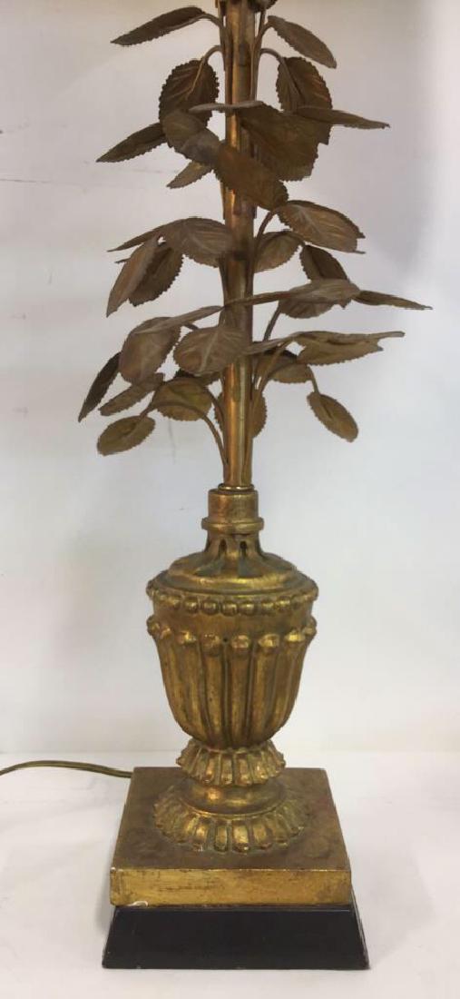 Brass Tined Painted Urn Vase Figural (1 of 8)