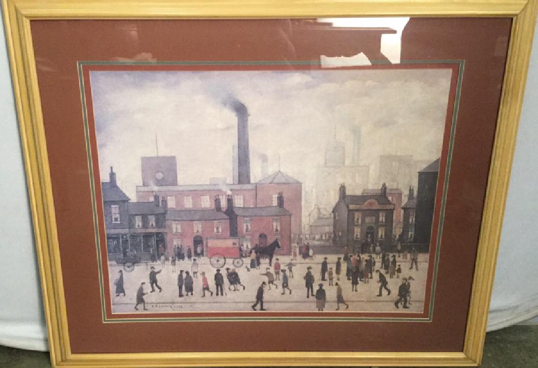 Framed Folk Art Decorative Print By L S Lowry (1 of 9)