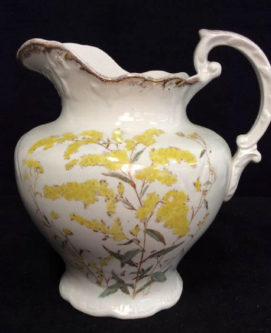 Vintage Porcelain Large Ewer Pitcher (1 of 8)